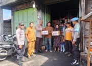 Polsek Lape Berikan Bantuan Sosial bagi Korban Kebakaran di Desa Labuhan Kuris