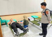 Kontribusi Nyata Bagi Kebutuhan Kesehatan Masyarakat di Hari Bhayangkara Ke-80 Polres Bima Kabupaten Gelar Donor Darah