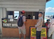 Patroli Polsubsektor Gili Indah, Pantau Aktivitas Wisatawan dan Jaga Keamanan Pelabuhan Gili Trawangan
