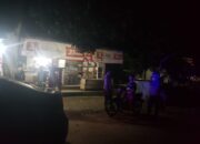 21.00 Wita, Lampu Biru Polsek Bayan Keliling 3 Titik Vital: Blue Light Jaga Anyar Aman