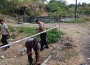 Wujudkan Lingkungan Bersih dan Asri, Polsek Moyo Hulu Gelar Bakti Sosial di Jembatan Desa Marga Karya