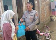 Polsek Lembar Salurkan Bantuan Nutrisi Mantap di Labuan Tereng