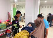 Bus PO Lava Tujuan Bima–Jakarta Alami Kecelakaan di Manggena’e, 11 Penumpang Luka-Luka, Polisi Lakukan Penanganan Cepat