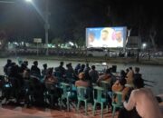 Sinergi TNI-Polri dan Warga, Nobar Piala Dunia 2026 di Taman Bugis Berlangsung Aman dan Kondusif