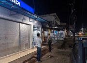Patroli Sambang Objek Vital, Polsek Pringgarata Perkuat Pengamanan Bank BRI
