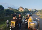 Bhabinkamtibmas Desa Pandan Duri Gelar Patroli Sore di Bendungan untuk Antisipasi Balap Liar dan Tindak Kriminal