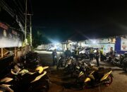 PATROLI RINJANI PRESISI DALAM RANGKA CIPTA KONDISI KAMSELTIBCARLANTAS: SAT LANTAS POLRES LOMBOK TIMUR AMANKAN PULUHAN MOTOR KNALPOT BRONG DAN GAGALKAN AKSI BALAP LIAR