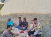 Bhabinkamtibmas Polres Bima Kota Sambangi Warga Sambinae, Sampaikan Pesan Kamtibmas