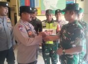Danposramil Ambalawi Beri Kejutan HUT Bhayangkara ke-80 di Polsek Ambalawi, Perkuat Sinergitas TNI-Polri