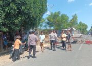 Polsek Hu’u Lakukan Negosiasi, Aksi Pemblokiran Jalan Akibat Kelangkaan LPG 3 Kg Berakhir Kondusif