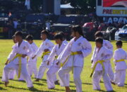 “Karate Dojo Ditpolairud Polda NTB Meriahkan Perayaan HUT Polri Ke-80