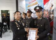 Polres Sumbawa Barat Gelar Syukuran Hari Bhayangkara ke-80, Personel Berprestasi Terima Penghargaan