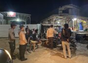 Patroli Blue Light Polsek Rasanae Barat Sasar Kawasan Amahami, Polisi Imbau Warga Waspada Kejahatan