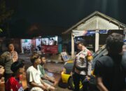 PATROLI MALAM POLRES DOMPU INTENSIFKAN DIALOG HUMANIS, AJAK MASYARAKAT PATUHI JAM MALAM DAN JAGA KAMTIBMAS