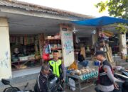 Polsek Tanjung Gelar Rawan Pagi di Pasar Tanjung, Imbau Warga Waspada Cuaca Ekstrem dan 3C