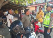 Satlantas Polres Bima Kota Edukasi Komunitas Tukang Ojek, Tingkatkan Kesadaran Keselamatan Berlalu Lintas