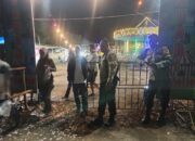 Pastikan Keamanan Pengunjung, Polsek Plampang Laksanakan Pengamanan Expo Pasar Malam