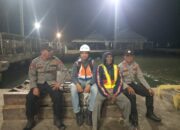 Patroli Cipkon Polsek Kawasan Pelabuhan Laut Bima Intensifkan Pengamanan, Antisipasi Gangguan Kamtibmas dan Kejahatan 3C