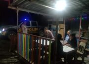 Patroli Blue Light dan Dialogis Polsek Wera Antisipasi Kejahatan 3C di Wilayah Hukum Polsek Wera