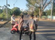 Tindaklanjuti Keresahan Masyarakat Akan Bisingnya Suara Knalpot Brong, Polsek Soromandi Gelar Operasi Penertiban