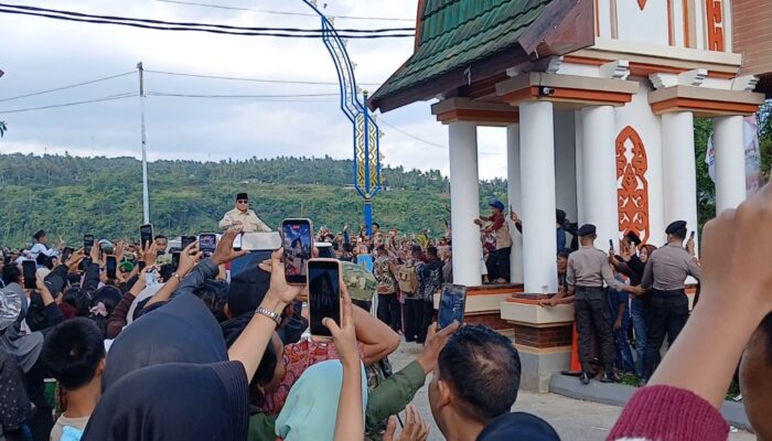 Ratusan Personel Gabungan Sukses Kawal Peresmian Bendungan Meninting
