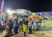 Bhabinkamtibmas Desa Ta’a Laksanakan Pengamanan Pasar Malam, Ajak Masyarakat Jaga Kamtibmas