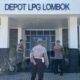 Tingkatkan Keamanan Wilayah, Polsek Sekotong Pantau Depot LPG dan Sektor Perbankan