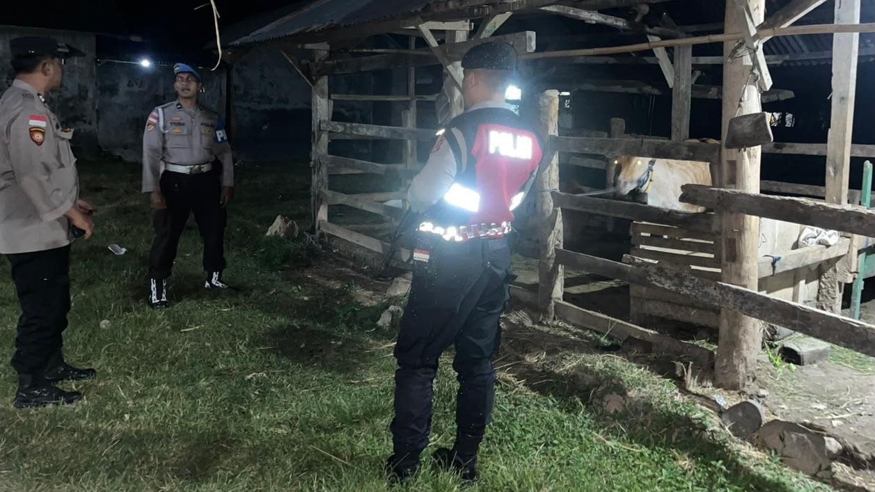 Polsek Sekotong Perketat Pengawasan Wilayah, Pastikan Kandang Ternak Warga Aman dari Kriminalitas