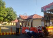 Polres Bima Kota Tertibkan Kelengkapan Kendaraan Anggota, Waka Polres Beri Teguran