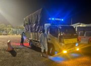 Perketat Pintu Masuk NTB, Polsek Kawasan Pelabuhan Lembar Periksa Barang Bawaan KM DLN Oasis