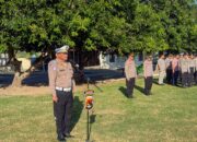 Kasat Lantas Polres Sumbawa Barat Tekankan Personel Jadi Teladan Tertib Berlalu Lintas bagi Masyarakat