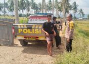 Bhabinkamtibmas Desa Mumbu Dorong Petani Optimalkan Lahan Dukung Program Ketahanan Pangan Nasional