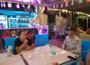 Polsubsektor Gili Indah Gelar Patroli Malam dan Himbauan Kamtibmas di Gili Trawangan