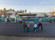 Berikan Rasa Aman Pelajar di Pagi Hari, Polsek Utan Gelar Pengaturan Lalu Lintas di Depan Sekolah