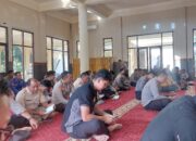 Perkuat Mental dan Spiritualitas Personel, Polres Dompu Gelar Bimbingan Rohani dan Mental (Binrohtal)