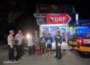 Patroli Cipkon Blue Light Polsek Asakota Sambangi Warga dan Pemuda, Antisipasi Gangguan Kamtibmas