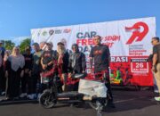 Semarakkan Hari Koperasi Nasional, Kapolres Sumbawa Barat Hadiri Car Free Day dan Senam Sehat Bersama Forkopimda
