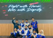 Binaan Dojo SDKP, Karateka Lombok Barat Sukses Sabet Juara Umum II Porprov XII NTB