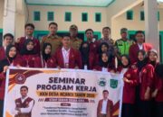 Bhabinkamtibmas Polsek Madapangga Hadiri Seminar Program Kerja KKN Universitas STKIP Tamsis