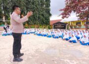 Cegah Penyalahgunaan Narkoba Sejak Dini, Panit II Binmas Polsek Sape Berikan Penyuluhan Hukum kepada Pelajar MTs Darussakinah