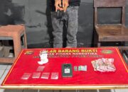 Satresnarkoba Polres Dompu Ungkap Peredaran Sabu, Seorang Terduga Pelaku Diamankan Bersama Barang Bukti 4,1 Gram