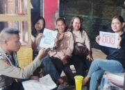 Polmas Kelurahan Jatiwangi Sambangi Warga, Ajak Bersama Jaga Kamtibmas dan Manfaatkan Layanan Call Center 110