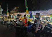 Polsek Tanjung Beri Imbauan Kamtibmas Saat Patroli Blue Light