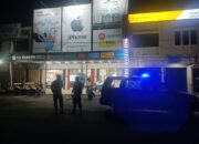 Patroli Malam, Polsek Praya Intensifkan Antisipasi 3C di Kawasan Masjid Agung
