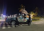 Patroli Malam di Kawasan Mandalika, Polsek Kawasan Mandalika Antisipasi Aksi 3C