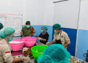 MBG Menyasar Tiga Desa di Gunungsari, Babinsa Pastikan Distribusi Lancar