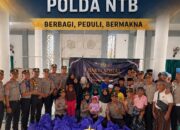 Sentuh Masyarakat Lombok Tengah, SIP Angkatan 56 Polda NTB Salurkan Bantuan Kemanusiaan