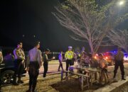 Patroli Rinjani Presisi Strong Point Polres Bima Kota Antisipasi Gangguan Kamtibmas di Malam Minggu