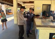 Polsubsektor Gili Indah Gelar Patroli Dialogis dan Monitoring di Dermaga Gili Air