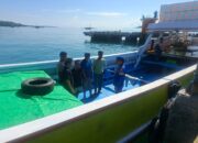 Sat Polairud Polres Bima Kota Patroli Dialogis di Pelabuhan Sape, Ingatkan Nelayan Utamakan Keselamatan Berlayar